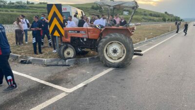 Tokat'ın Erbaa ilçesiyle Amasya'nın Taşova ilçesi yolunda meydana gelen kazada