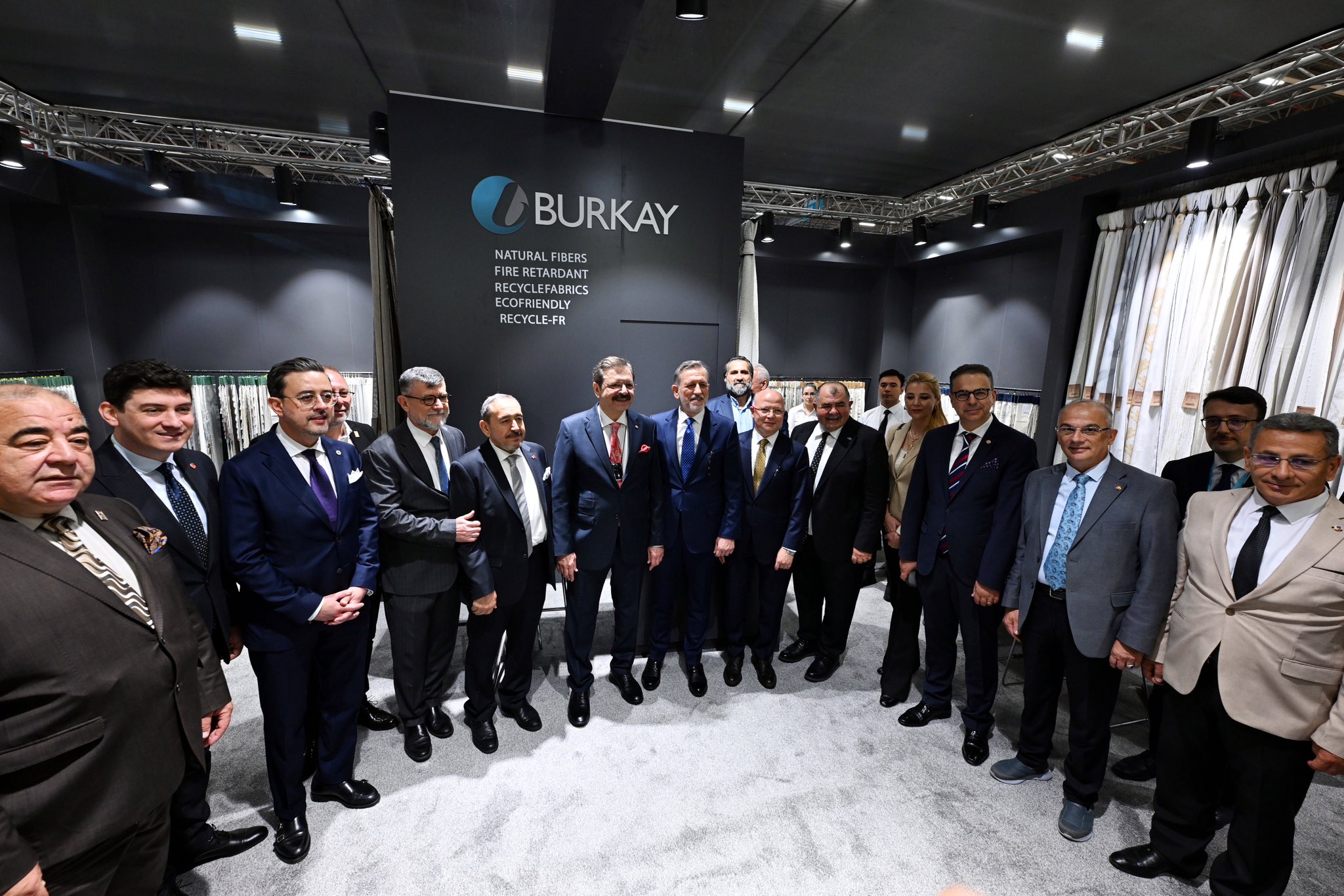 Türkiye Odalar ve Borsalar Birliği (TOBB) Başkanı Rifat Hisarcıklıoğlu, HOMETEX