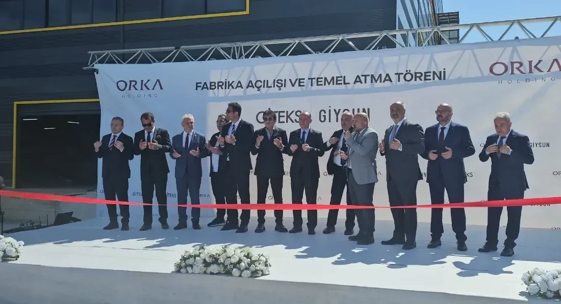 Orka Holding, Giresun’da 750 milyon TL yatırımla bir fabrika açtı,