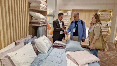İstanbul HOMETEX Fuarı’nda ürünleriyle dikkat çeken Bahar Tekstil, Kuzey Avrupa,