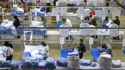 Hazır giyim sektöründe 2025'in ilk iki ayında 14 binden fazla