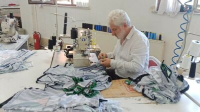 Zonguldak’ın 20 bin nüfuslu Gökçebey ilçesinde faaliyet gösteren bir tekstil