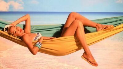 Süper model Gigi Hadid ve Brezilyalı ünlü parmak arası terlik