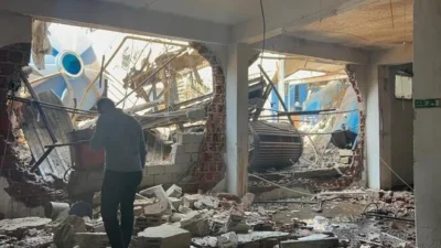 İstanbul'un Güngören ilçesinde, kumaş yıkama atölyesinin buhar jeneratöründe meydana gelen