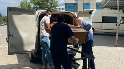 Denizli'nin Merkezefendi ilçesinde bulunan tekstil fabrikasında meydana gelen iş kazasında,