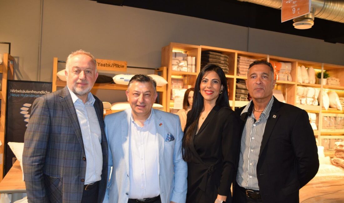 Yataş Bedding, Avrupa’daki ilk kurumsal mağazasını Almanya’nın Frankfurt şehrindeki NordWestZentrum