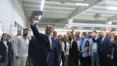 Sanayi ve Teknoloji Bakanı Mehmet Fatih Kacır, Kilis’te gerçekleştirdiği program