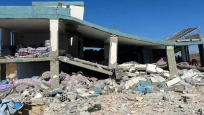 İsrail ordusu, savaş sırasında yıkılan ve yeniden inşa edilen bir