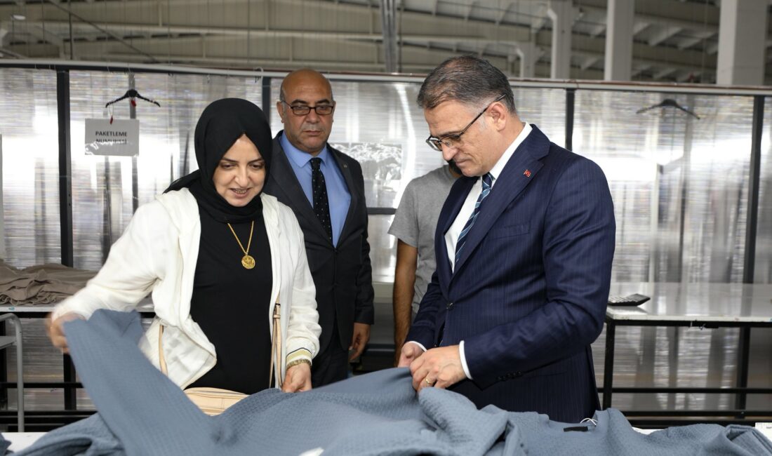 Cumhurbaşkanı Başdanışmanı Gülşen Orhan, Van Valisi Ozan Balcı ile birlikte