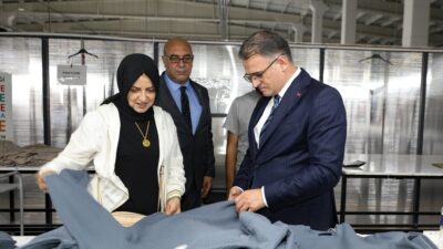 Cumhurbaşkanı Başdanışmanı Gülşen Orhan, Van Valisi Ozan Balcı ile birlikte