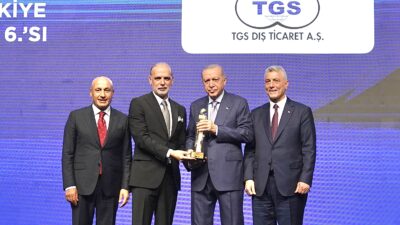 2024 yılında ihracatta gösterdiği performansla Türkiye 6'ncısı olan TGS Dış