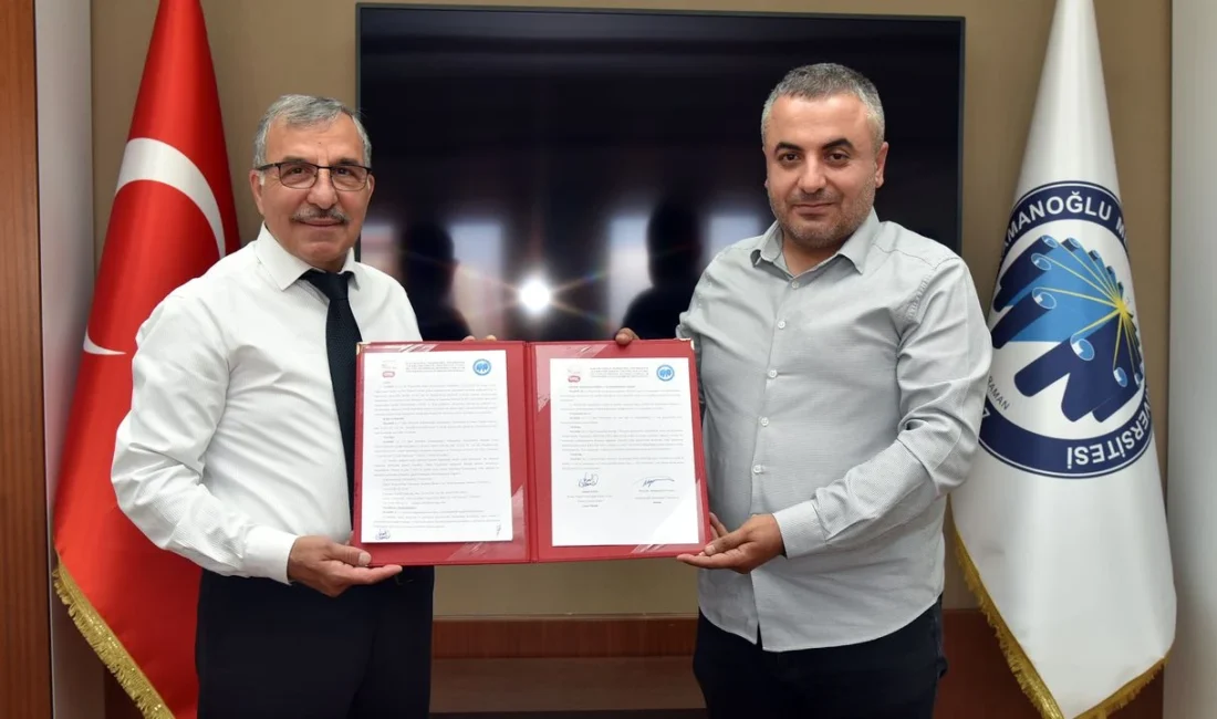 Karamanoğlu Mehmetbey Üniversitesi (KMÜ) ile Krater Tekstil Gıda İnşaat Sanayi