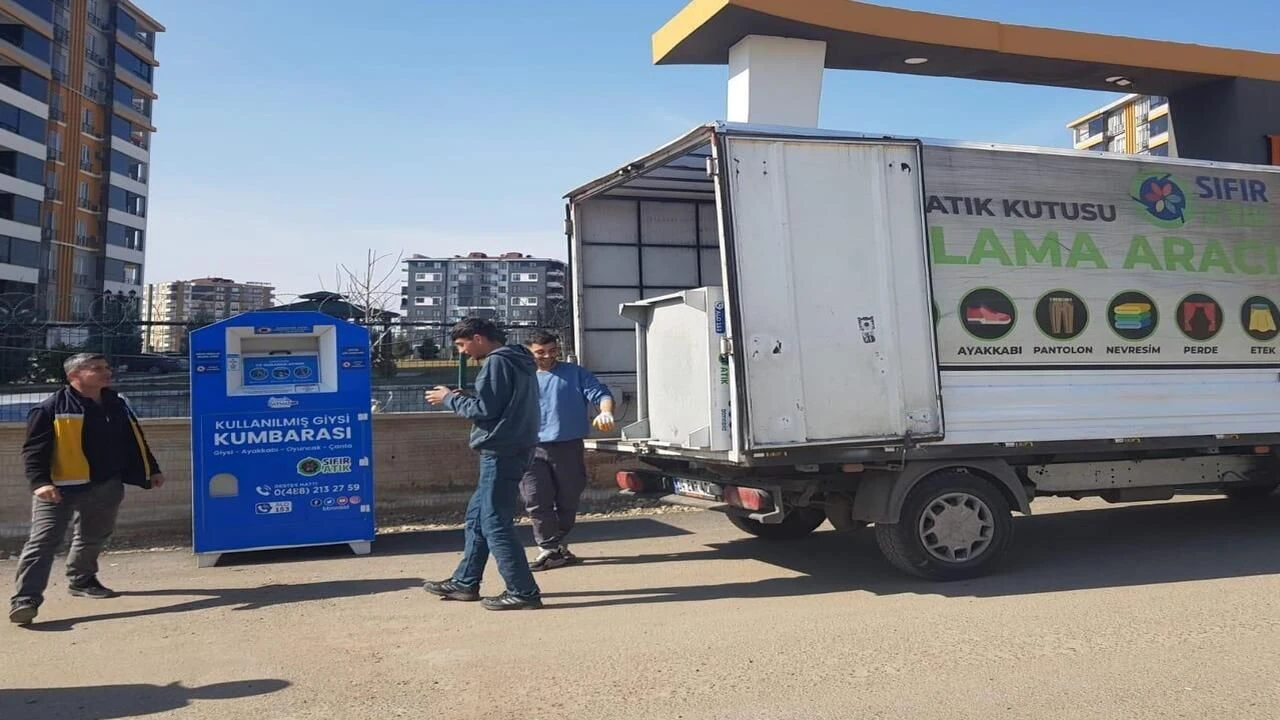 Batman Belediyesi, "Sıfır Atık Projesi" kapsamında hayata geçirdiği geri dönüşüm