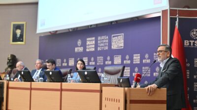 BTSO Yönetim Kurulu Başkanı İbrahim Burkay, 2013 yılında ortaya koydukları