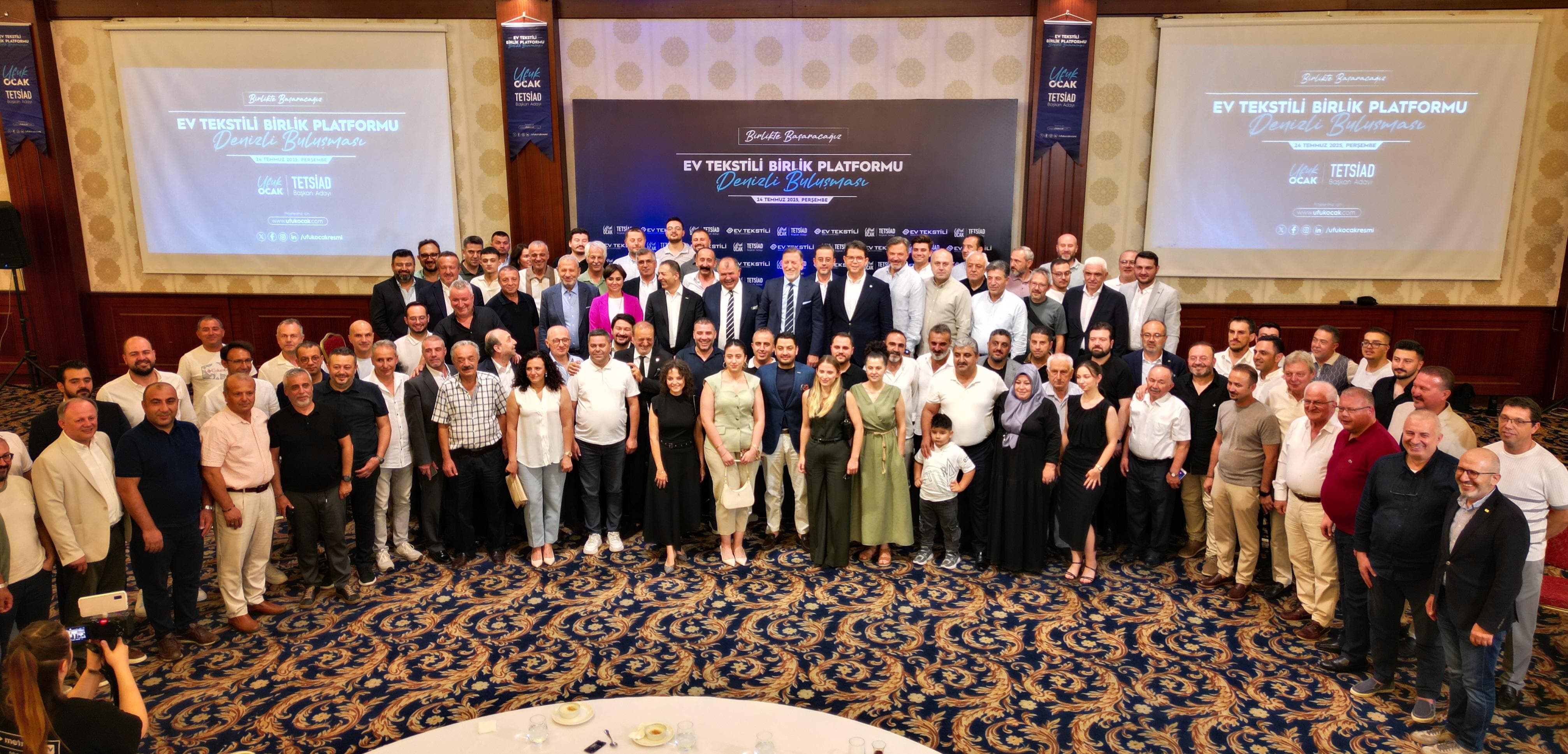 Ev Tekstili Birlik Platformu’nun Denizli buluşması gövde gösterisine dönüştü. Türkiye