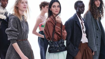 Kendall Jenner, 2022 Sonbahar kampanyasında yer almasının ardından, bahar kampanyasında